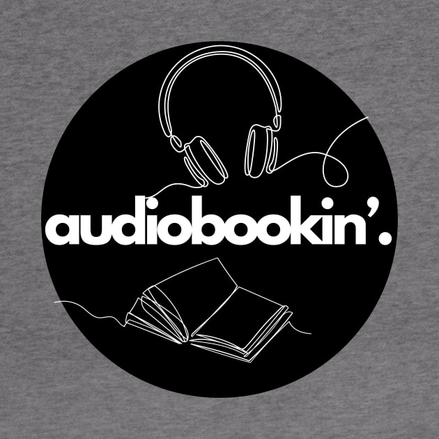 AUDIOBOOKIN’ Black Circle - large graphics by AUDIOBOOKIN’